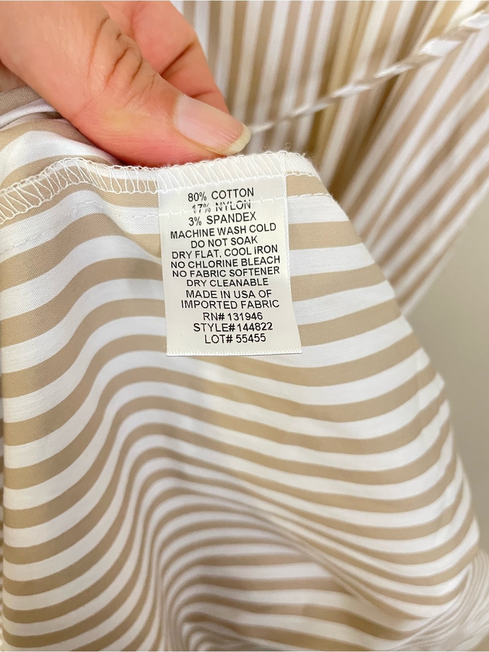 Jude Connally Striped Flutter Sleeves Button Up Tiered Midi Dress Tie Waist S - Picture 8 of 9